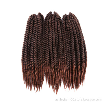 24 Inch Premium 100% Synthetic Hair Senegalese Afro Twist Crochet Braids